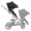 Picture of Baby Trend Morph Single to Double Stroller Second Seat, Dash Black