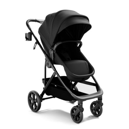 Picture of Mompush Wiz Pro 4-in-1 Baby Stroller with Newborn Mode, Full-Size All-Terrain Premium Stroller from Newborn to Toddler, Snack Tray Included for Easy Feeding & Outing, Lay-Flat in Seconds