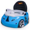Picture of Hot Wheels Blue Race Car Potty Training Toilet, Race Car Potty Seat Includes Detachable Toddler Toilet Seat and Kids Potty, Ages 12 Months and Up