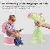 Picture of Travel Potty for Toddler, Portable and Foldable Toilet, Apply to Seat Emergency Toilet for Car, Camping, Outdoor, Indoor (pink, small)