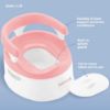 Picture of Jool Baby Potty Chair for Toddler Toilet Training - Splash Guard & Back Support (Pink)