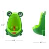 Picture of Foryee Cute Frog Potty Training Urinal for Boys with Funny Aiming Target - Blackish Green
