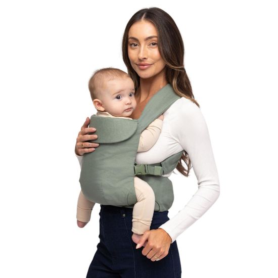 Picture of WildBird - Aerial Buckle Carrier - 2-24 Months - Standard (XS-XL) Acadian - Front or Back Carry - Cross Straps, Lumbar Support, Headrest - Hip Healthy - Baby Carrier - Baby Essentials - New Mom Gifts