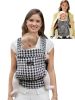 Picture of GROWNSY Baby Carrier Newborn to Toddler, Lightweight Ergonomic 7-44 lbs Newborn Carrier with Head Support, Easy to Wear Hands Free Infant Carrier for 0-36 Months, Houndstooth