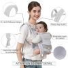 Picture of Shiaon Baby Carrier Newborn to Toddler(7-30lbs), Toddler Carrier with Adjustable Shoulder Strap, Baby Holder Carrier with Breathable Mesh Fabric, Grey