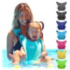 Picture of WaterLand Baby Carrier - Innovative Carrier You Can Use Both in Water & Land - Waterproof Infant Chest Holder with Adjustable Straps, Lightweight Toddler Harness for Pool & Beach (Light Blue)