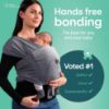 Picture of Koala Babycare Baby Carrier Wrap, Easy to Wear As a T-Shirt - Original Baby Carrier Newborn to Toddler - Sling One Size Fits All - Baby Wraps Carrier Up to 22lbs