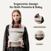 Picture of Bc Babycare CocoonGo Baby Carrier - CloudTouch Soft & Ergonomic Baby Carrier for 7-44 lbs | Easy to Wear, Adjustable Fit, Travel-Ready, Machine Washable (Black)