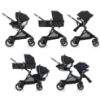 Picture of Evenflo Pivot Xpand NXT Stroller (Coal Black)