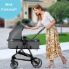 Picture of ANNA QUEEN 2 in 1 Baby Stroller,Folding High Landscape Infant Stroller,Reversible Pram, Convertible Pushchair for Infants and Newborns 0-36 Months