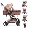 Picture of Reversible Baby Stroller for Newborn 2 in1 High Landscape Stroller, Foldable Pushchair Pram Stroller with Adjustable Backrest