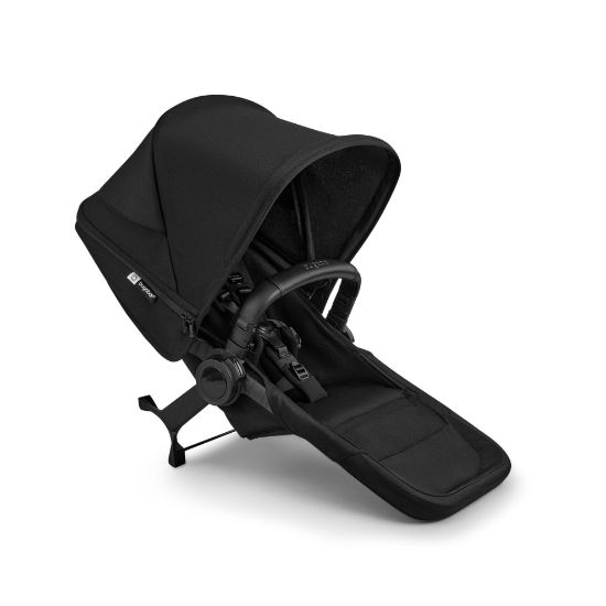 Picture of Bugaboo Donkey 6 Sibling Seat | Complete Second Seat for Side-by-Side Double Stroller Conversion (Heritage Black)
