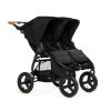 Picture of Bumbleride Indie Twin Double Stroller - Side-by-Side Infant and Toddler Stroller with Compact Standing Fold, Air-Filled Tires & All-Wheel Suspension - Black