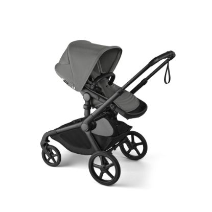 Picture of Bugaboo Kangaroo All-Terrain Single-to-Double Tandem Stroller for Infant and Toddler, for Up to Three Kids, XL Wheels, One-Hand Operation, Large Bassinet, XL Underseat Storage (Misty White)