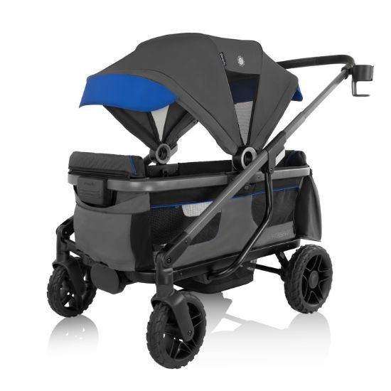 Picture of Evenflo Shyft Rideshare All-Terrain Performance Stroller Wagon (Electric Blue)