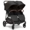 Picture of Delta Children Cruzer Double Stroller - Lightweight Side by Side with Reclining Seats, Extendable Canopies and Flat Fold, Black