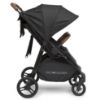 Picture of Delta Children Cruzer Double Stroller - Lightweight Side by Side with Reclining Seats, Extendable Canopies and Flat Fold, Black
