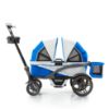 Picture of Gladly Family Anthem2 2-Seat All-Terrain Wagon Stroller with Easy Push and Pull, Removable XL Canopies, and Sturdy, Safe Folding for Storage and Transport, Neon Indigo