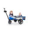 Picture of Gladly Family Anthem2 2-Seat All-Terrain Wagon Stroller with Easy Push and Pull, Removable XL Canopies, and Sturdy, Safe Folding for Storage and Transport, Neon Indigo