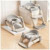 Picture of Snugzy Toddler Potty Training Seat 3-in-1 Foldable Potty Training Toilet with Step Stool Adjustable Potty Chair with Urinals (Grey)