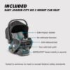 Picture of Baby Jogger City Mini GT2 All-Terrain Travel System | Includes City GO 2 Infant Car Seat, Slate