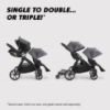 Picture of Baby Jogger City Select 2 Single-to-Double Modular Stroller, Flint Sage