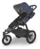 Picture of UPPAbaby Ridge Jogging Stroller/Durable Performance Jogger with Never-Flat Tires/Built for Walking, Running, Hiking/Water Bottle Holder and Basket Cover Included/Reggie (Slate/Carbon Frame)