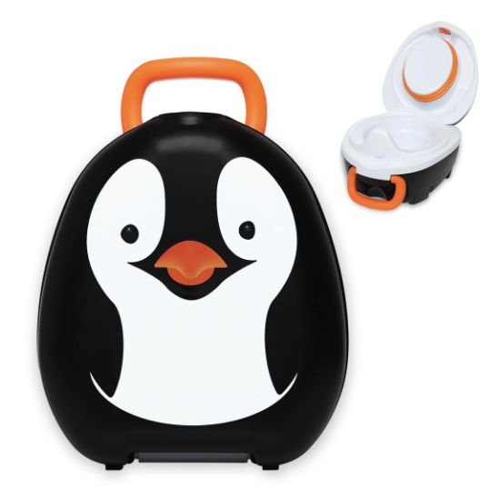 Picture of My Carry Potty - Penguin Travel Potty, Award-Winning Portable Toddler Toilet Seat for Kids to Take Everywhere