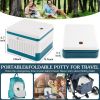 Picture of Fabulas Portable Potty for Toddler Travel, Foldable Travel Potty Training Toilet Seat for Kids Boys Girls, Emergency Mobile Toilet In Car for Camping Outdoor Indoor, with 30 Disposable Bags, Blue