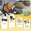 Picture of XIEEIX Front Mounted Child Bike Seats, Foldable Kids Bike Seat with Guardrail Seat Back, Adjustable Seat and Pedal Child Bike Seat, Safety Child Seat Suitable for Folding Bicycles and City Bikes, Etc