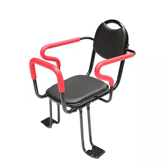 Picture of HYYTEIBL Kids Bicycle Seat, Rear Frame Child Carrier Bike Chair, Back Mount with Handrail and Safety Belt for Children, Toddlers