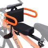 Picture of SHIAOBYC Kids Bike Seat Child Bike Seat Bicycle Seats for Children 2-5 Years Front Mount Kid Bicycle Seat Kids Bicycle Seats with Foot Pedals Front Mount with Handlebar Attachment Detachable