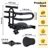 Picture of Kids Bike Seat Front Mounted and Handlebar Child Bike Seat with Half Guardrail Detachable Toddler Bicycle Seats with Foot Pedals for Children 1~5 Years Compatible with All Adult MTB