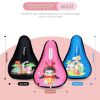 Picture of DINTSTYLE Kids Bike Seat Cushion, Kids Bike Seat Cover, with Cartoon Design, Non-Slip, Shock-Absorbing, Easy Install. Universal Fit for Boys/Girls Bicycles, Black