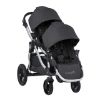 Picture of Baby Jogger City Select Double Stroller | Baby Stroller with 16 Ways to Ride, Included Second Seat | Quick Fold Stroller, Jet