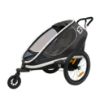 Picture of Hamax Outback One Seat Reclining Multi-Sport Child Bike Trailer + Stroller (Jogger Wheel Sold Separately) (Grey/Black)