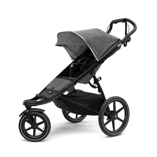Picture of Thule Urban Glide 2 Jogging Stroller - Single Baby Stroller Perfect for Daily Strolling and Jogging - Features 5-Point Harness, Lightweight and Compact, Durable and Versatile Design for All Terrains