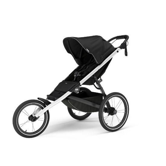Picture of Thule Glide 3 Single Child All-Terrain & Jogging Stroller, Lightweight, air-Filled Tires, Twist Hand Brake, Fixed Front Wheel