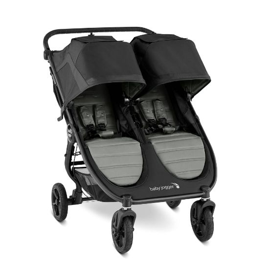 Picture of Baby Jogger City Mini GT2 All-Terrain Double Stroller, Slate , 41.1 x 30.5 x 43.1 Inch (Pack of 1)