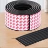 Picture of VOCOMO Corner Protector for Baby, Widen Edge Protector with Adhesive Backing, Baby Proofing Edge Corner Protectors Self Adhesive Furniture Corner Guard Bumper for Table, Desk, Fireplace (Black, 6.6ft)