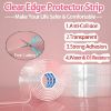 Picture of ZOMPAGO Clear Soft Corner Protectors for Furniture Strip,0.8in (W) x 13FT(L),Sharp Edge & Table Bumper,Window Edge,Wall Protector, Soft Corner Guards Safe for Proof,Table Corner Protectors in Family