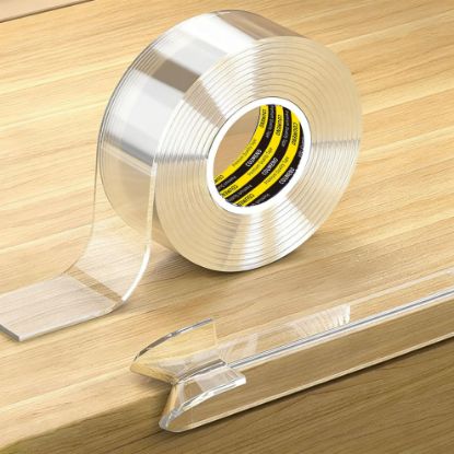 Picture of COUMENO Clear Edge Protector,Safe Corner Protector, Anti-Sharp Edge Protector, for Furniture, Drawers, Tables, Cabinets 2inX3.3FT