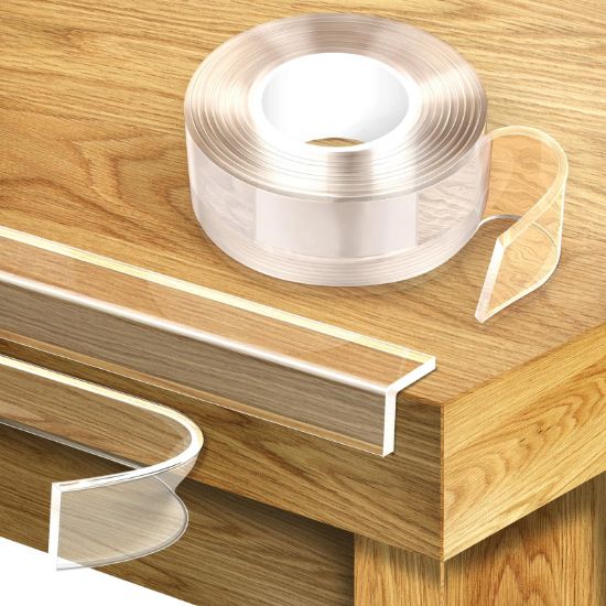 Picture of Corner Protectors Baby Proofing,Clear Corner Protector,Soft Edge Protector 6.6ft(2M) Corner Guards Furniture Corner&Edge Safety Bumpers with Upgraded Strong Adhesive for Furniture&Sharp Corners