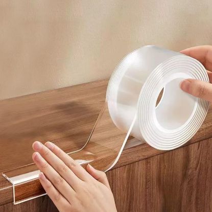 Picture of 13.12 FT Edge Corner Protector Baby Proofing,Soft Clear Furniture Table Corner Guard & Edge Safety Cabinet Door Bumper,Crib Bumpers,Wall Protector(Width 2 inThickness 0.08 in)