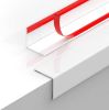 Picture of 2PCS Wall Corner Protectors Guards - Self Adhesive Corner Protector & Corner Guards for Walls Edge Protection, Easy to Apply - No Tools Needed(Pure White, 35.4"x1.18")