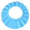 Picture of Baby Shower Cap Soft Adjustable Baby Bath Head Cap Visor for Washing Hair Shower Bathing Protection Bath Cap for Toddler, Kids, Children (Blue)