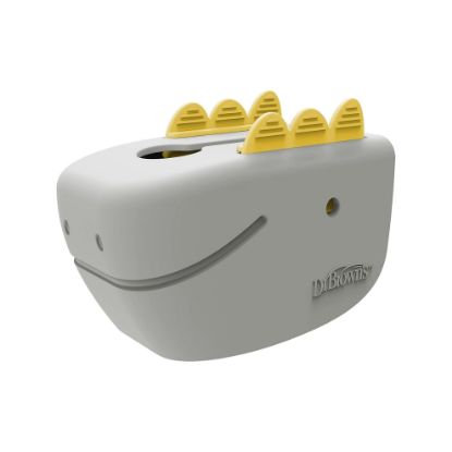 Picture of Dr. Browns CleanUp Dino-Soft Baby Bath Spout Cover, Soft and Safe on Tub Faucet, Toddler Bathtub Safety for Kids, BPA Free, Certified Plastic Neutral