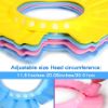 Picture of EWIN(R) 4pcs Soft Adjustable Baby Kids Children Shampoo Bath Bathing Shower Cap Hat Wash Hair Shield Hat