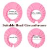 Picture of EWIN(R) 4pcs Soft Adjustable Baby Kids Children Shampoo Bath Bathing Shower Cap Hat Wash Hair Shield Hat