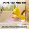 Picture of Skyroku Duck-Tastic Faucet Extender for Toddlers - Kicking Legs Fun! Splash-Proof & Easy Install Sink Extender for Kids